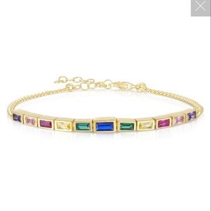 NWOT Sphera Milano CHARLIE BAGUETTE BRACELET